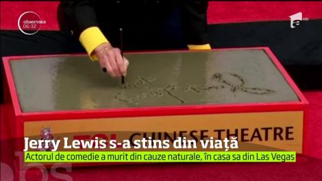 Actorul de comedie şi regizorul Jerry Lewis a murit la vârsta de 91 de ani