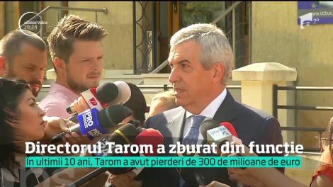 TAROM, în picaj liber! Directorul demisionar acuză: "Suntem pe un câmp de bătălie fără arme şi cu soarele în ochi"