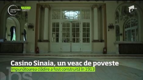 Casino Sinaia, un veac de poveste. Somptuoasa clădire a fost construită într-un an