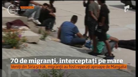 70 de migranţi, interceptat de poliţiştii de la Garda de Coastă. Veniţi din Siria şi Irak, oamenii au fost debarcaţi la Mangalia