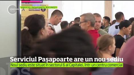 Serviciul Pașapoarte are un nou sediu, într-un mall din sectorul 6