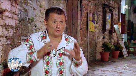 Nea Mărin nu s-a lăsat şi a făcut show în Grecia cu dansuri populare româneşti:"O să joc cât o să mă ţină picioarele. Sunt român oriunde m-aş duce"