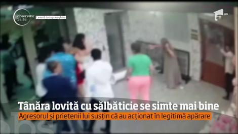 Tânăra care a fost lovită cu sălbăticie la o nuntă, de un student congolez la Politehnică se simte mai bine