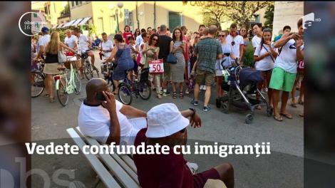 Două mari vedete sau refugiaţi?! Poliţiştii italieni au dat-o în bară! Magic Johnson şi actorul Samuel L. Jackson, confundaţi cu doi imigranţi