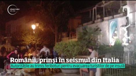 Românii, prinşi în seismul din Italia