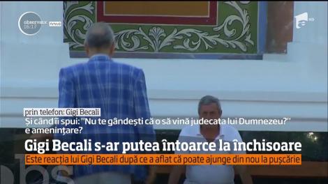 Reacţia lui Gigi Becali cu privire la aşa-zisele ameninţări
