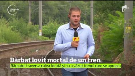 O nouă tragedie pe calea ferată, de această dată la marginea Bucureştiului