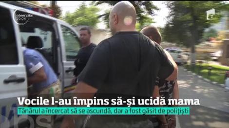 Vocile l-au determinat pe un tânăr din Capitală să-şi ucidă mama