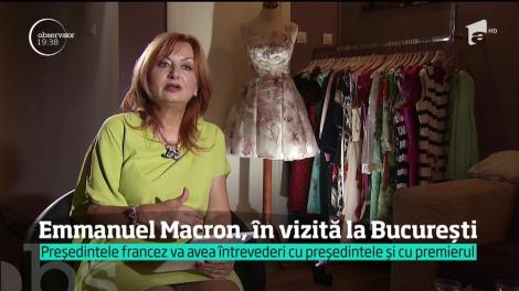 Preşedintele Franţei, Emmanuel Macron, în vizită în România