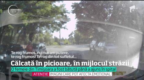 O tânără din Timişoara a fost călcată în picioare, în mijlocul străzii