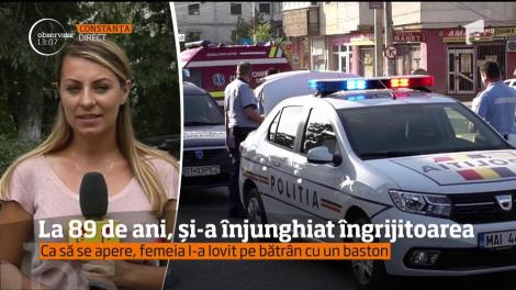 O femeie a ajuns la spital, înjunghiată de un bărbat de 89 de ani