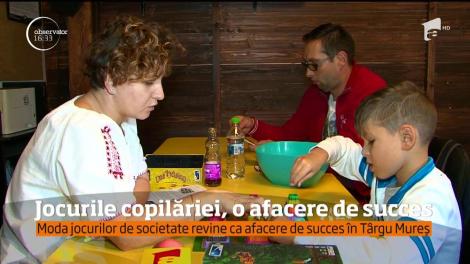 Moda jocurilor de societate revine că afacere de succes în Târgu Mureş