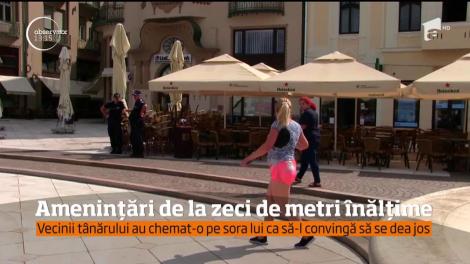 Au fost momente tensionate în centrul oraşului Oradea