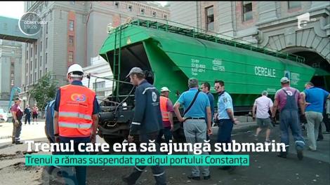 Trenul care era să ajungă submarin
