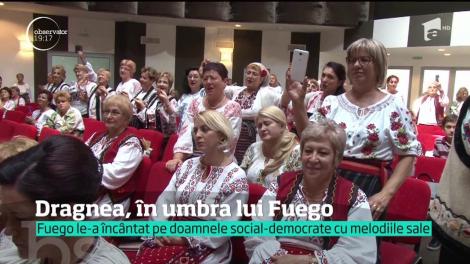 Fuego i-a luat faţa lui Liviu Dragnea la Şcoala de vară a femeilor social-democrate
