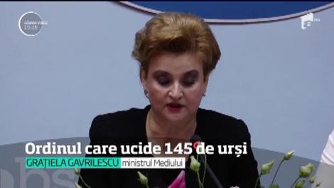 Decizie dură anunţată Ministerul Mediului: 145 de urşi vor fi împuşcaţi