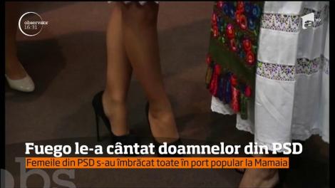 Fuego a cântat la Şcoala politică de Vară a femeilor social-democrate