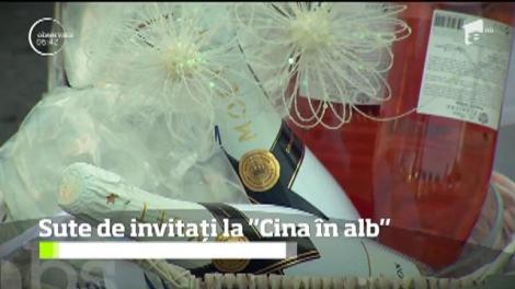 "Diner en blanc", cea mai inedită petrecere organizată vara aceasta în Bucureşti