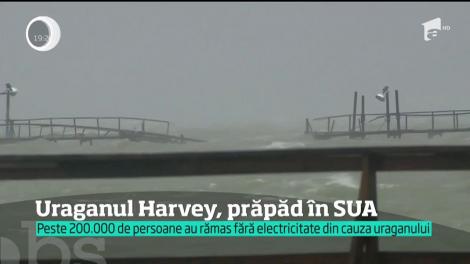 În coşmarul din Texas, sunt prinşi şi mai mulţi români. Uraganul Harvey este cel mai puternic din ultimul deceniu