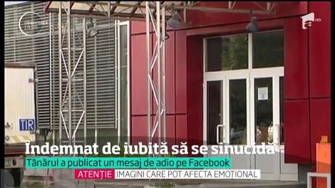 Scene halucinante în parcarea unui hipermarket din Cluj-Napoca, unde un tânăr a încercat să-şi ia viaţa, la îndemnul iubitei