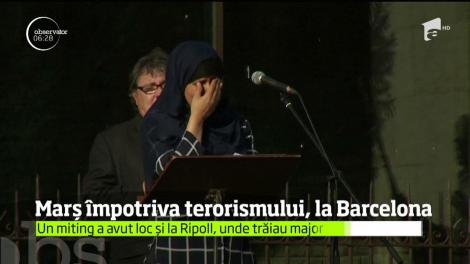 Un marş de amploare a fost organizat în Spania împotriva terorismului. Jumătate de milion de oameni au transmis în stradă că nu cedează în faţa terorii