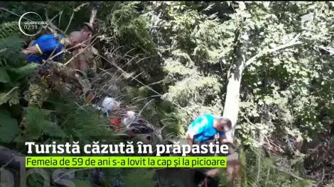 Drumeţie cu final cumplit pentru o femeie de 59 de ani, după ce a căzut într-o prăpastie, în apropierea Chiliei lui Arsenie Boca din Sâmbăta