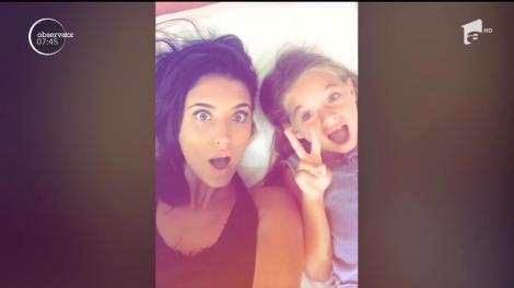 Antonia e în culmea fericirii! Motivul? Şi-a vizitat din nou fetiţa