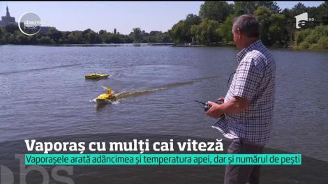 Vaporaş cu mulţi cai viteză