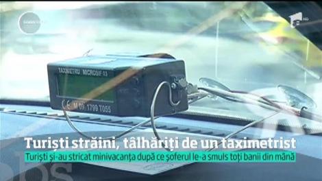 Doi turişti străini, tâlhăriţi de un taximetrist în Capitală