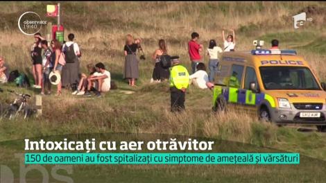 E alertă în Marea Britanie din pricina unui nor toxic de origine nedeterminată. 150 de oameni au fost spitalizaţi
