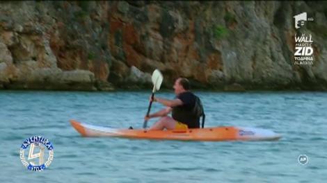 Întrecere de sporturi nautice! Șerban Copoț câștigă, însă renunță la premiu