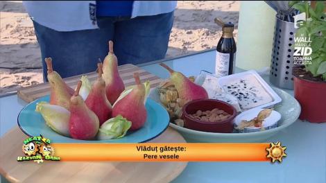 „Pere vesele”, un super preparat gata imediat! Vlădutz de la „Neatza” te învață secretul unui desert spectaculos!