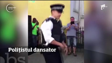 Poliţistul dansator din Londra