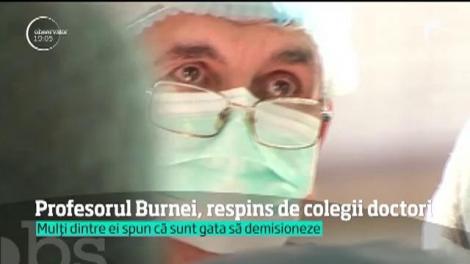 Medicii de la Marie Curie, revoltaţi de decizia judecătorilor care-i permit profesorului Burnei să profeseze la stat
