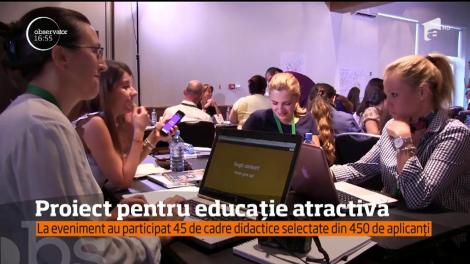 Programul care îi ţine la curent pe profesori cu metodele de învăţare adaptate noilor tehnologii