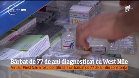 Bărbat de 77 de ani din judeţul Constanţa, diagnosticat cu encefalită West Nile