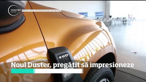 Primele imagini cu noua Dacie Duster
