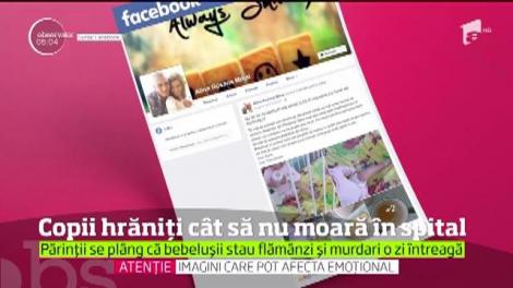 Copii flămânzi, neschimbaţi şi uitaţi cu orele în pătuţurile ude