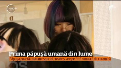 Prima păpușă umană din lume, noua senzaţie a podiumurilor de modă din Japonia