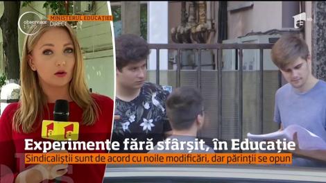 Nu trece anul fără schimbări în învăţământ