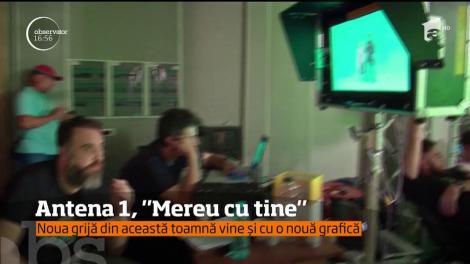 Antenei 1, ”Mereu cu tine”. Noua grilă din această toamnă vine și cu o nouă grafică