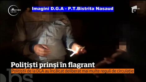 Poliţiști corupți de la Rutieră, prinși în timp ce primeau șpagă