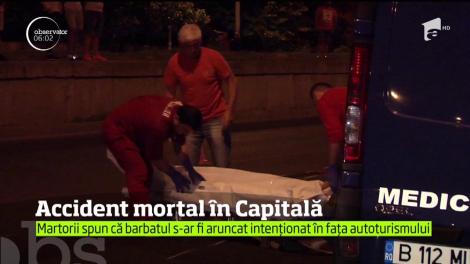 Tragedie în sectorul 3 al Capitalei. Un bărbat a murit pe loc după ce a fost izbit în plin de o maşină