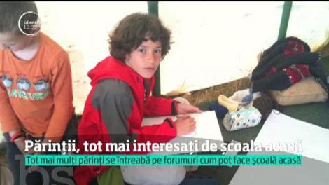 Chiar dacă în România homeschooling-ul se pedepseşte cu închisoare, tot mai multe familii sunt interesate de fenomen