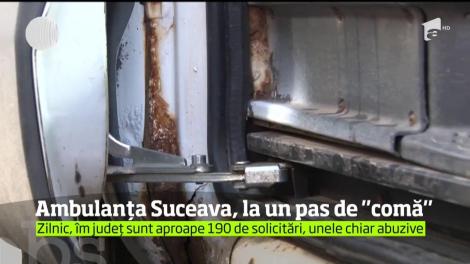 Serviciul de Ambulanţă din judeţul Suceava e la un pas de colaps