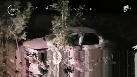 Tragedie în drum spre casă! Un bărbat de 60 de ani şi fiul său de 44 de ani, au murit pe loc într-un teribil accident rutier de DN 39!