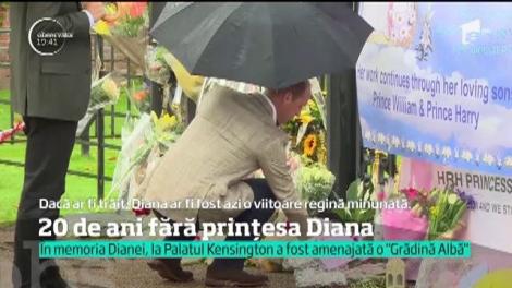 Sunt 20 de ani fără Lady Diana. Prinţul William şi prinţul Harry au vorbit cu emoţie despre mama lor şi au vizitat fosta ei reşedinţă