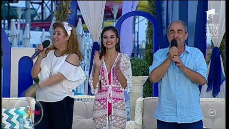 Vasile Muraru și Valentina Fătu, moment muzical la Gashka mare