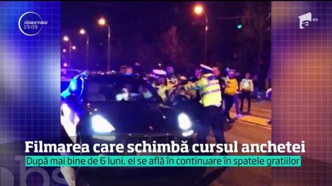 Filmarea care schimbă cursul anchetei în cazul tânărului acuzat că a lovit cu bolidul un poliţist rutier