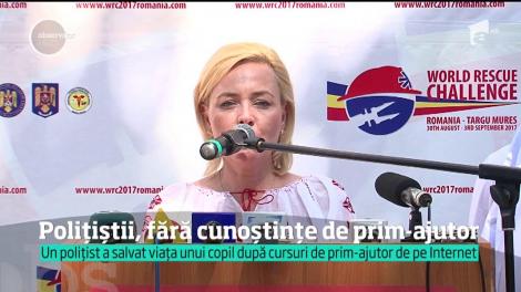 Polițiștii, fără cunoștințe de prim-ajutor